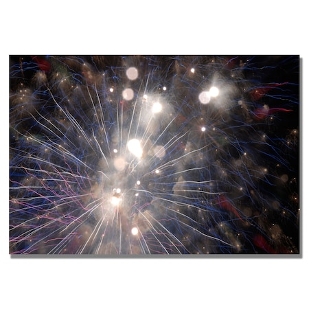 Kurt Shaffer 'Abstract Fireworks 33' Canvas Art,22x32